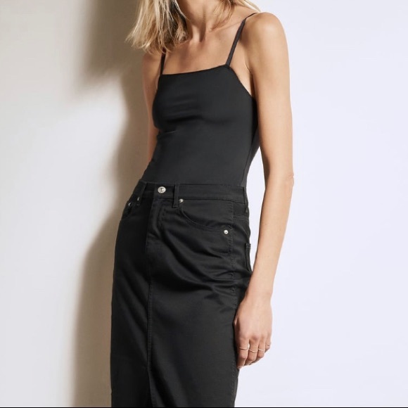 Zara Tops Nwt Zara Black Shapewear Bodysuit Poshmark